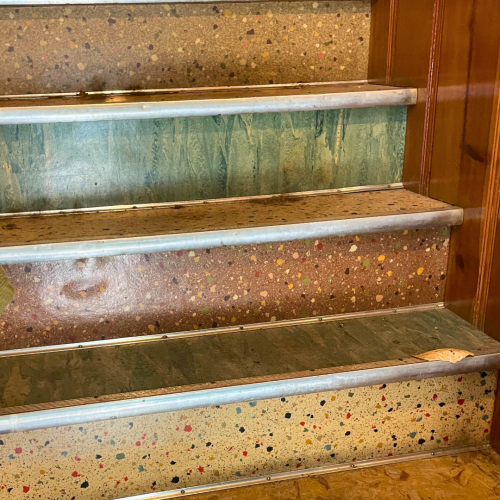 Asbestos Floor Covering Stairs
